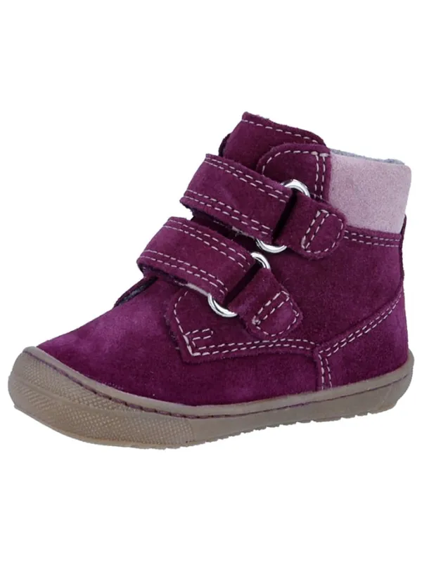 Richter Shoes Leder-Sneakers "Maxi" in Lila Discount