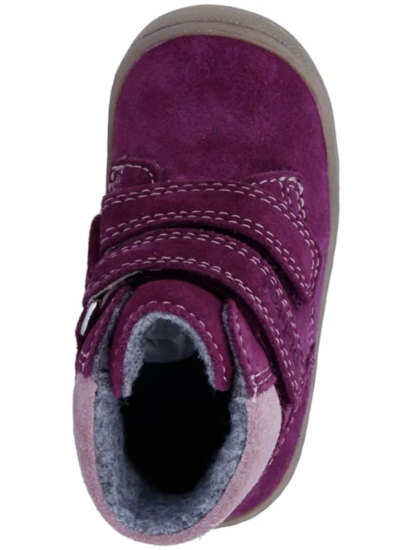 Richter Shoes Leder-Sneakers "Maxi" in Lila Discount
