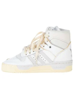 adidas Leder-Sneakers "Rivalry Hi" in Weiß Sale