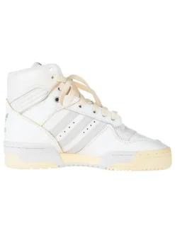 adidas Leder-Sneakers "Rivalry Hi" in Weiß Sale