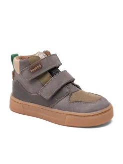 bisgaard Leder-Sneakers "Roy" in Grau New