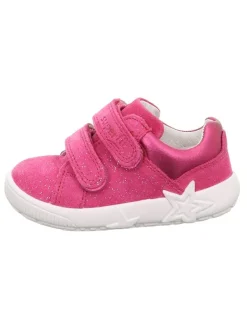 superfit Leder-Sneakers "Starlight" in Pink> Lauflernschuhe