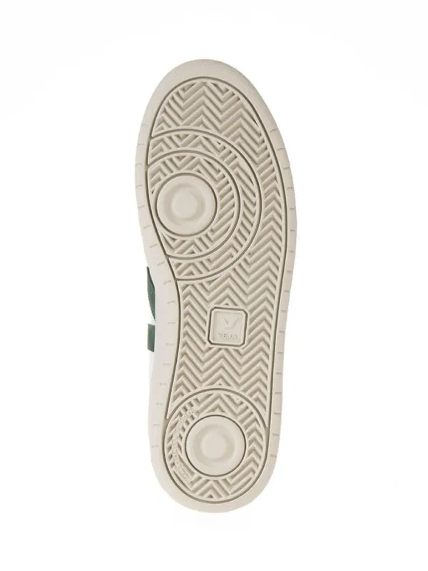 Veja Leder-Sneakers "V 12" in Weiß/ Grün>Damen Sneakers