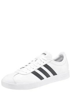 adidas Leder-Sneakers "VL Court 2.0" in Weiß Discount