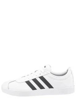 adidas Leder-Sneakers "VL Court 2.0" in Weiß Discount
