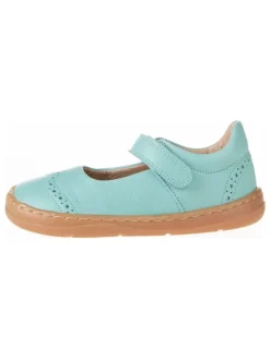 BO-BELL Leder-Spangenballerinas in Türkis Sale