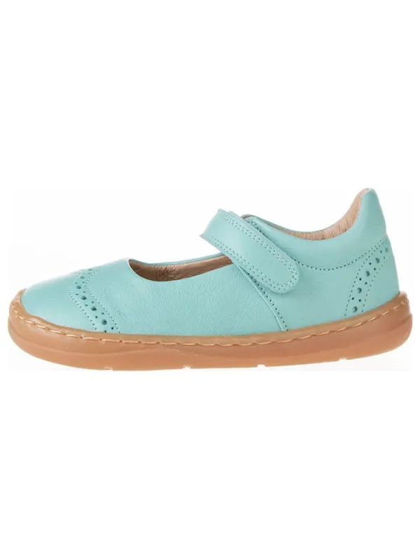 BO-BELL Leder-Spangenballerinas in Türkis Sale