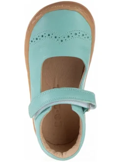 BO-BELL Leder-Spangenballerinas in Türkis Sale