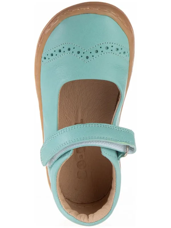 BO-BELL Leder-Spangenballerinas in Türkis Sale