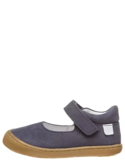 BO-BELL Leder-Spangenballerinas in Dunkelblau Clearance