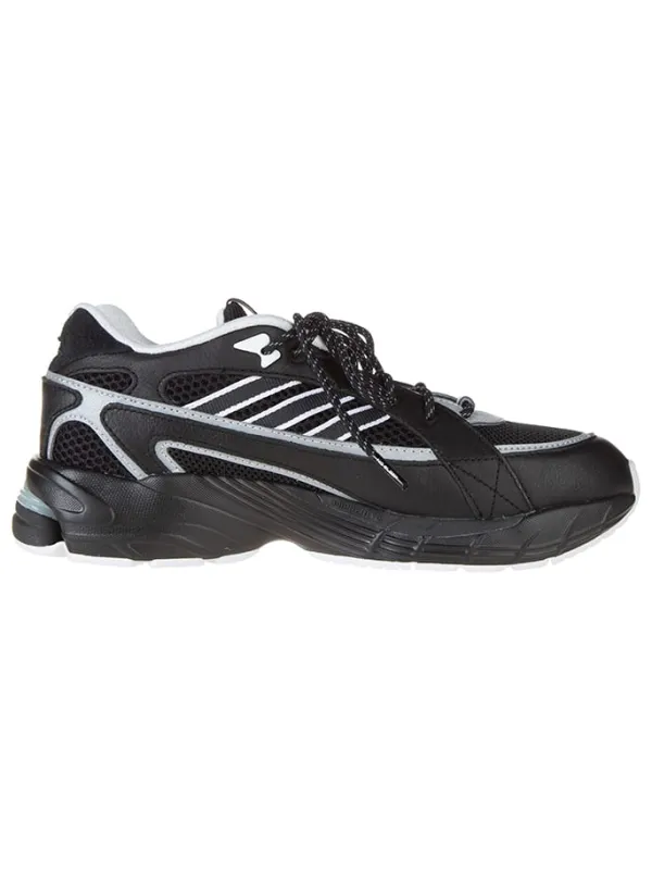 adidas Leder-Sportschuhe "NSRC Exomniac Cushion" in Schwarz