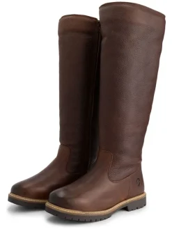 TRAVELIN' Leder-Stiefel "Dyreborg" in Braun Hot
