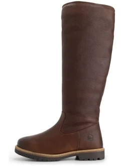 TRAVELIN' Leder-Stiefel "Dyreborg" in Braun Hot