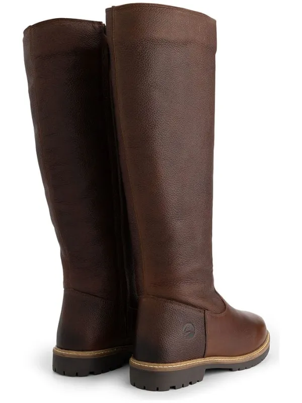 TRAVELIN' Leder-Stiefel "Dyreborg" in Braun Hot