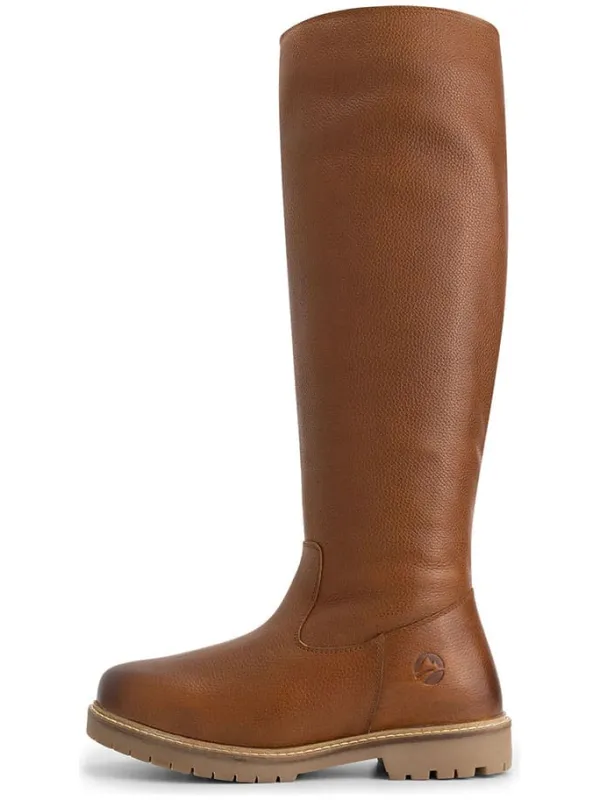 TRAVELIN' Leder-Stiefel "Dyreborg" in Hellbraun>Damen Stiefel & Boots