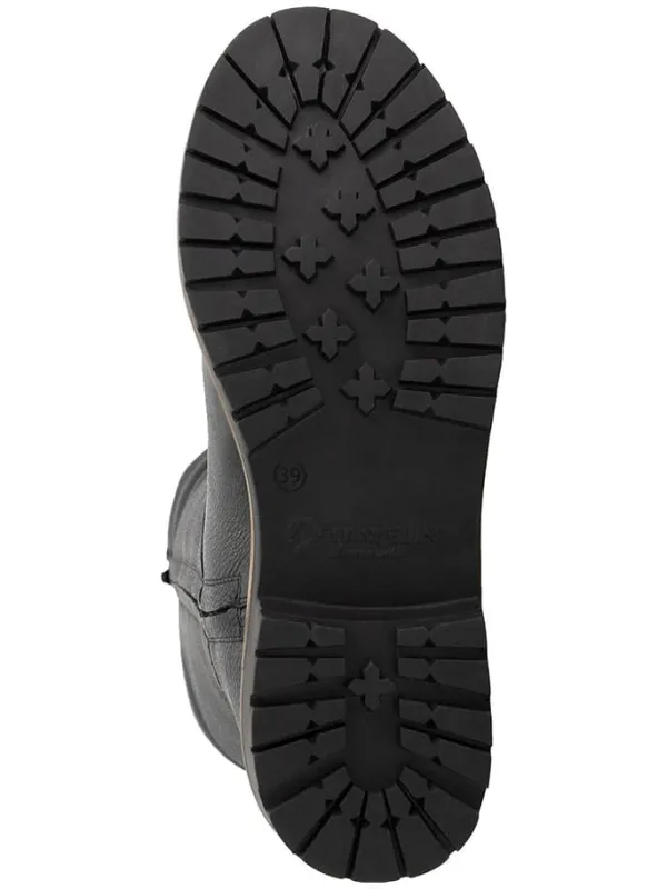 TRAVELIN' Leder-Stiefel "Forde" in Schwarz>Damen Stiefel & Boots