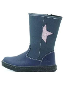 Ciao Leder-Stiefel in Blau>Kinder Stiefel & Boots·Stiefel
