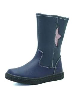 Ciao Leder-Stiefel in Blau>Kinder Stiefel & Boots·Stiefel