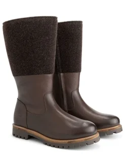TRAVELIN' Leder-Stiefel "Lagen" in Braun Best