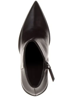 Calvin Klein Leder-Stiefeletten in Schwarz><noscript><img width=