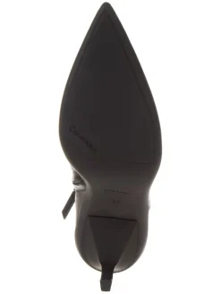 Calvin Klein Leder-Stiefeletten in Schwarz><noscript><img width=