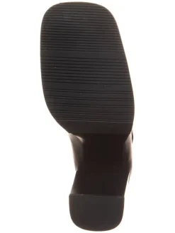 Calvin Klein Leder-Stiefeletten in Schwarz><noscript><img width=