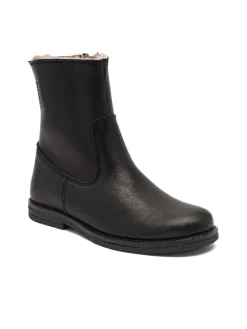 bisgaard Leder-Stiefeletten "Nicola" in Schwarz Clearance