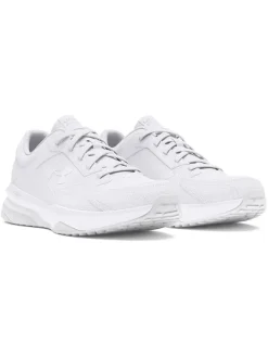 Under Armour Leder-Trainingsschuhe "Edge LTHR" in Weiß>Herren Sportschuhe