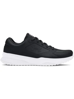 Under Armour Leder-Trainingsschuhe "Edge LTHR" in Schwarz
