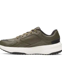 Under Armour Leder-Trainingsschuhe in Khaki>Herren Sportschuhe