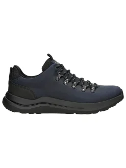 Wojas Leder-Trekkingschuhe in Dunkelblau