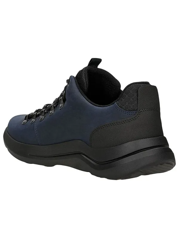 Wojas Leder-Trekkingschuhe in Dunkelblau