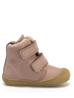 Naturino Leder-Winterboots in Altrosa> Stiefel & Boots