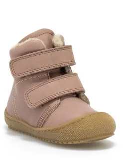 Naturino Leder-Winterboots in Altrosa> Stiefel & Boots