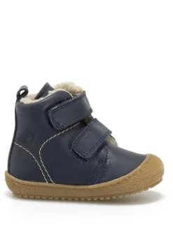 Naturino Leder-Winterboots in Dunkelblau Clearance
