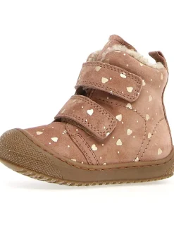 Naturino Leder-Winterboots in Rosa> Stiefel & Boots