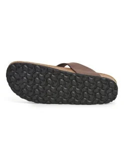 SABOKETS Leder-Zehentrenner in Braun><noscript><img width=