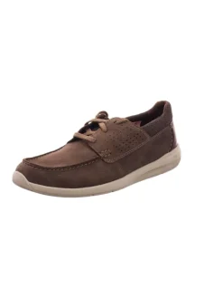 Clarks Mokassin Schnürschuhe in Braun>Herren Halbschuhe