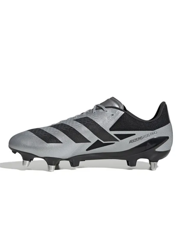 adidas Nocken-Fußballschuhe "Adizero RS15 Pro SG" in Silber/ Schwarz Best