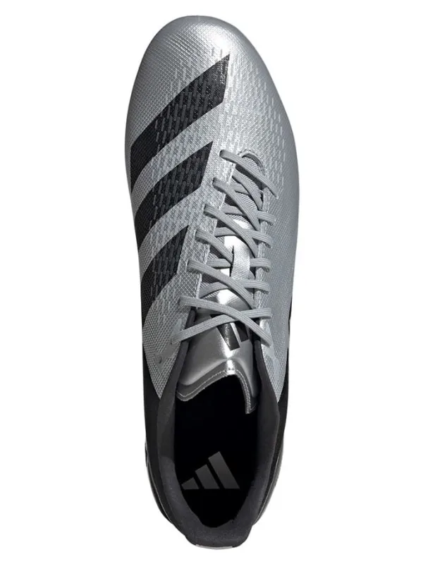adidas Nocken-Fußballschuhe "Adizero RS15 Pro SG" in Silber/ Schwarz Best