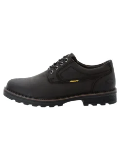 Camel Active Oxford Schnürschuhe aus echtem Leder in Schwarz Best