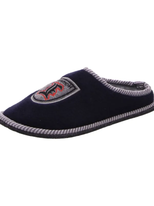 Magnus Pantoffel in blau Sale
