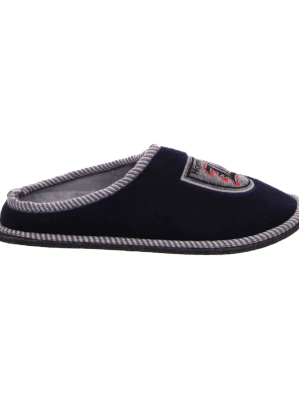 Magnus Pantoffel in blau Sale