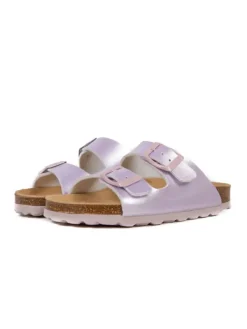 babunkers Pantoletten in flieder>Kinder Clogs & Pantoletten·Pantoletten