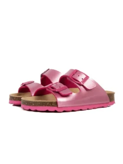 babunkers Pantoletten in pink New