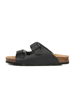 babunkers Pantoletten in schwarz New