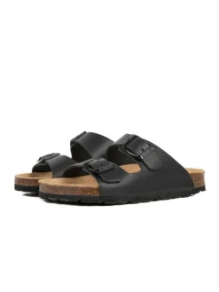 babunkers Pantoletten in schwarz New