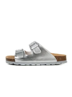 babunkers Pantoletten in silber>Kinder Clogs & Pantoletten·Pantoletten