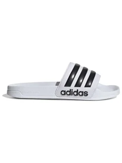 adidas Pantoletten "Adilette Shower" in Weiß/ Schwarz>Herren Hausschuhe|Sandalen & Pantoletten