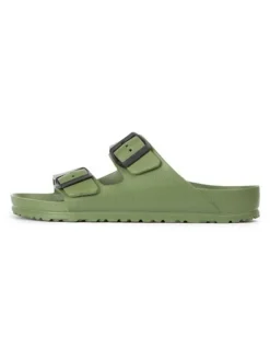 Avispas Pantoletten "Coachella" in Olivgrün New